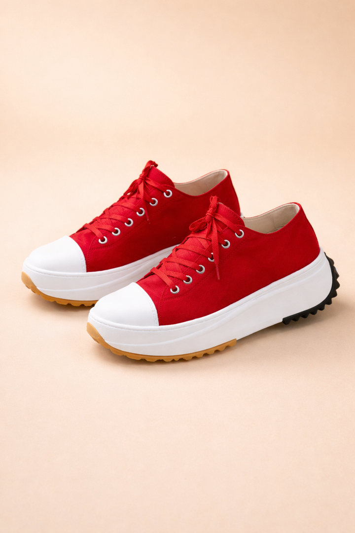 Laura | Women’s Trendy High-Top Sneakers with All-Day Comfort