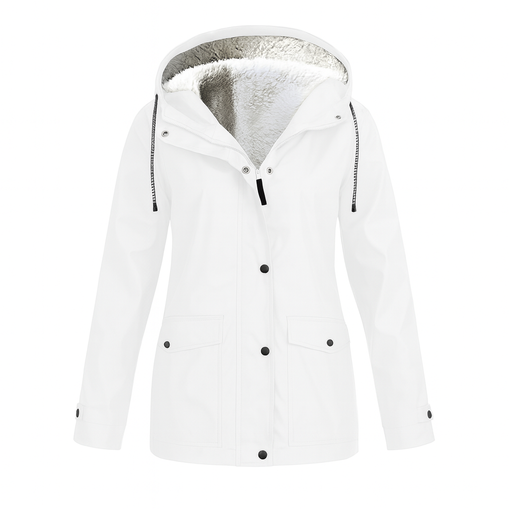 Brooke | Hooded Mid-Length Women’s Utility Jacket