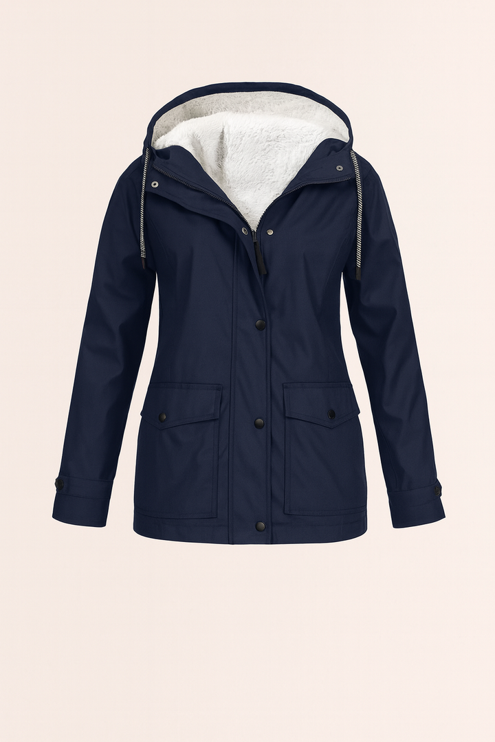 Brooke | Hooded Mid-Length Women’s Utility Jacket