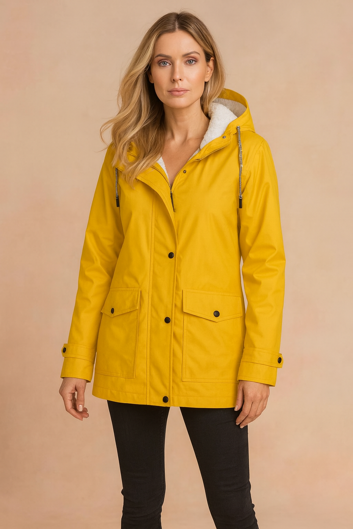 Brooke | Hooded Mid-Length Women’s Utility Jacket
