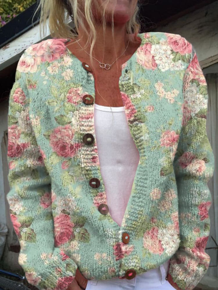 Irma™ | Vest with Floral Pattern