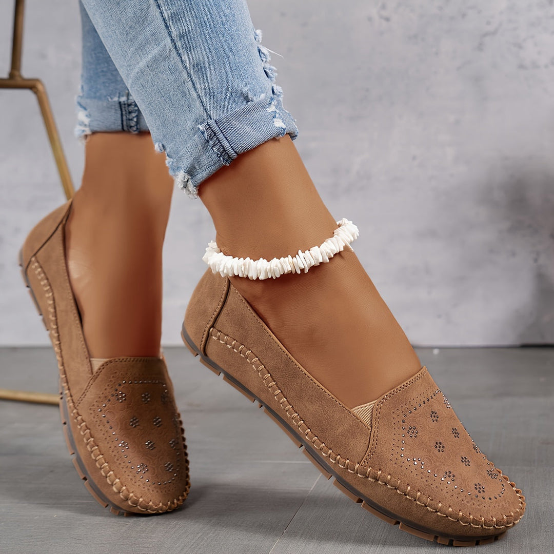 Evoria | Women's Loafers – Active Comfort Shoes Slip-On Comfortable Everyday Style