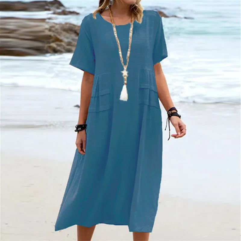 Hannah™  Chic Cotton Sundress
