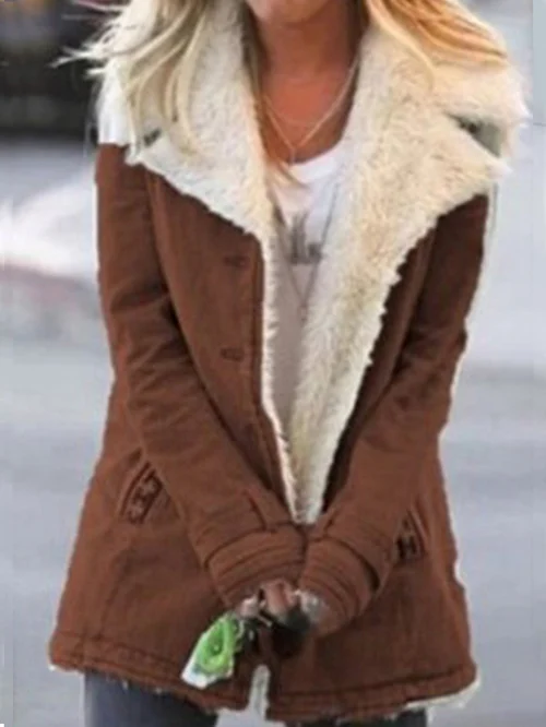 Loretta | Women's Button-Front Mid-Length Jacket