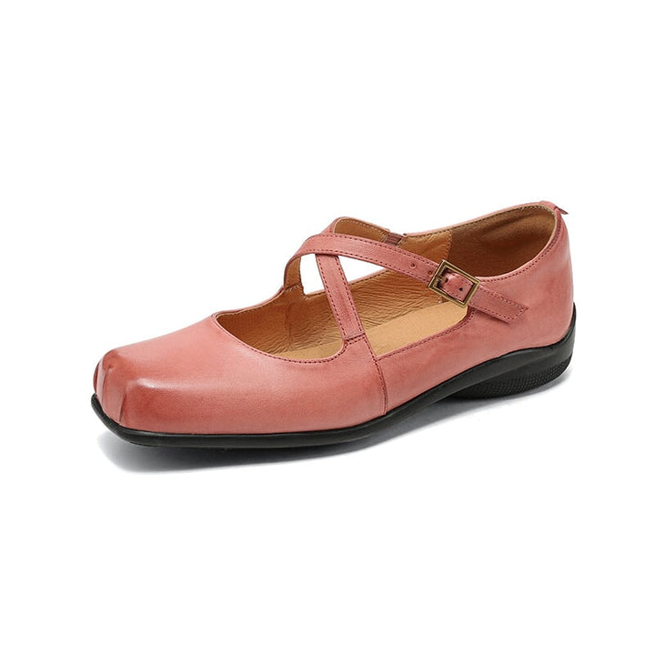 Isabeau - Comfortable Soft Bottom Mary Jane Shoes