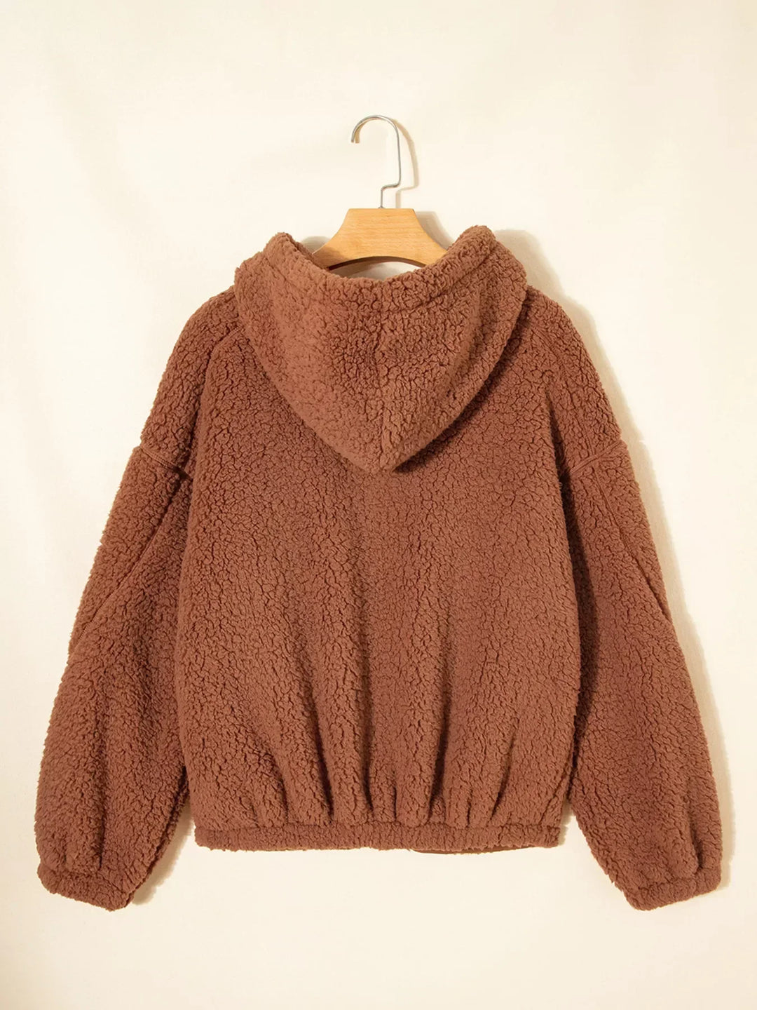 Marjorie | Women's Relaxed Fit Zip Up Teddy Jacket