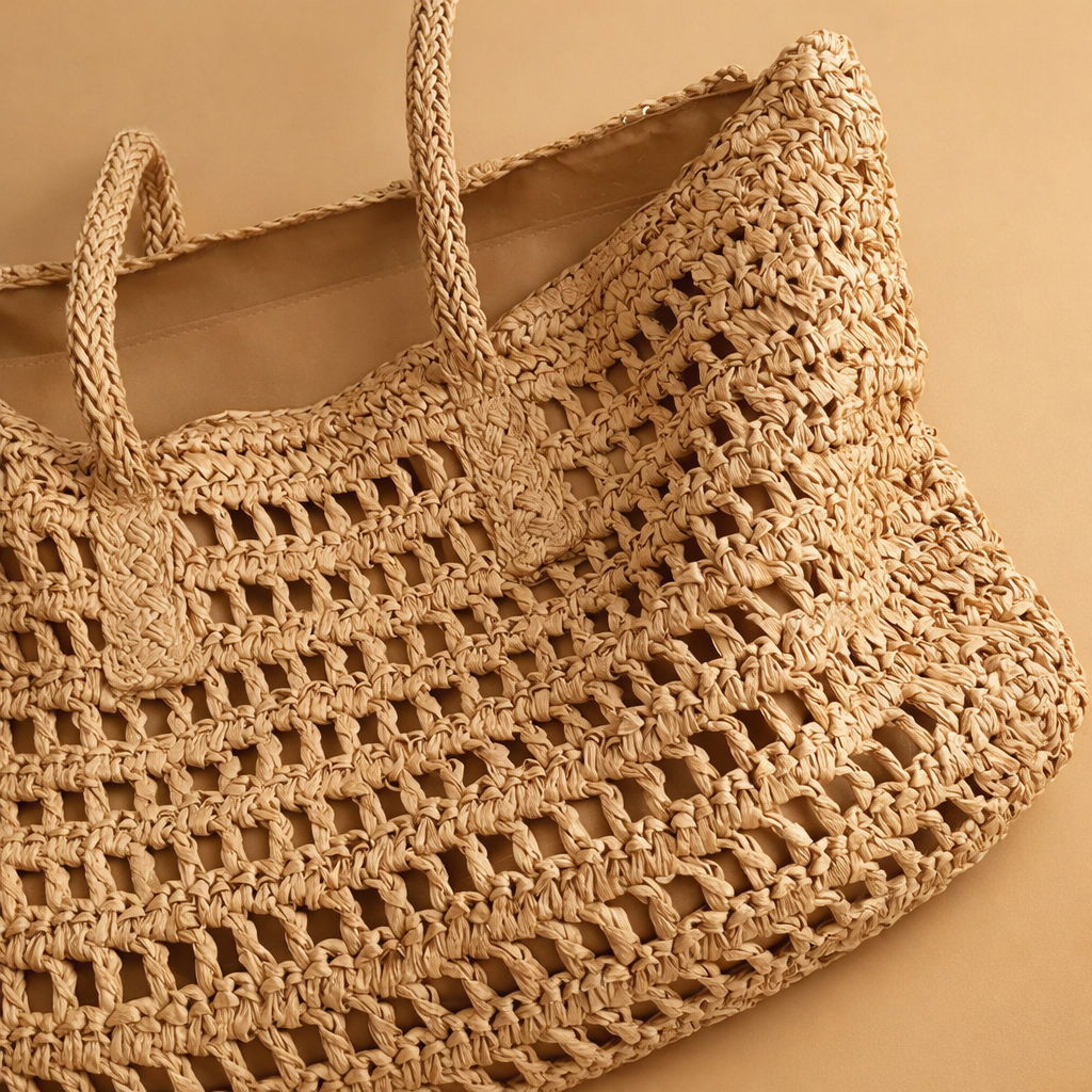 Olivia | Women’s Elegant Woven Tote Bag for Everyday Styling