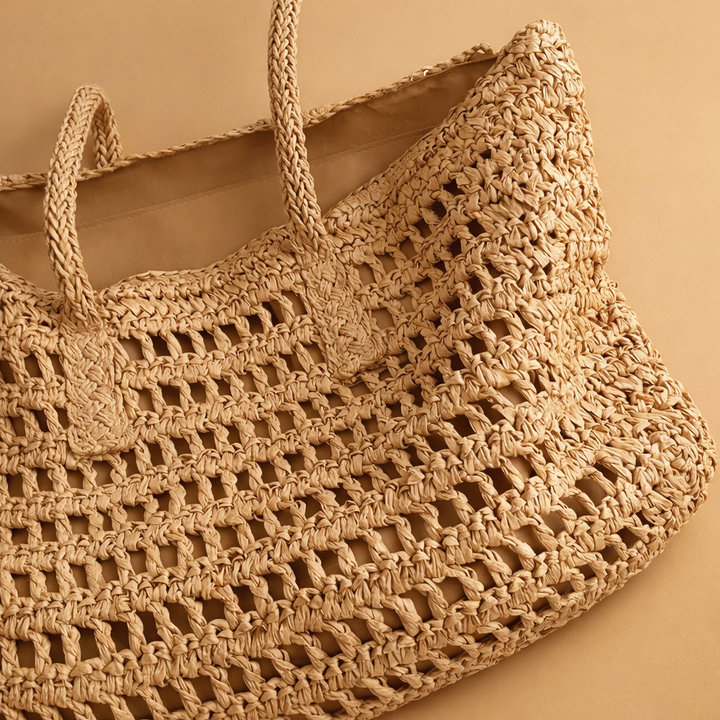 Olivia | Women’s Elegant Woven Tote Bag for Everyday Styling