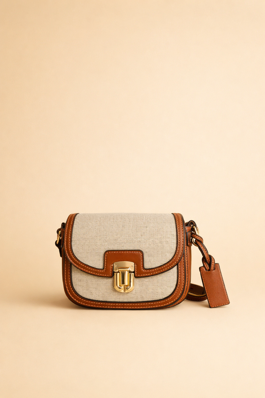 Danie | Women’s Structured Saddle Crossbody Bag for Effortless Chic