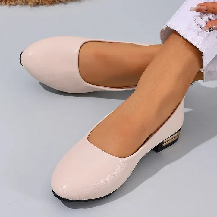 Kenzie – Comfortable Flat Leather Shoes