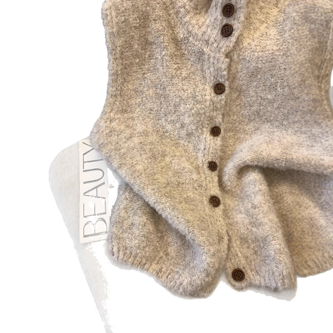 STACY - SOPHISTICATED SLEEVELESS KNIT VEST