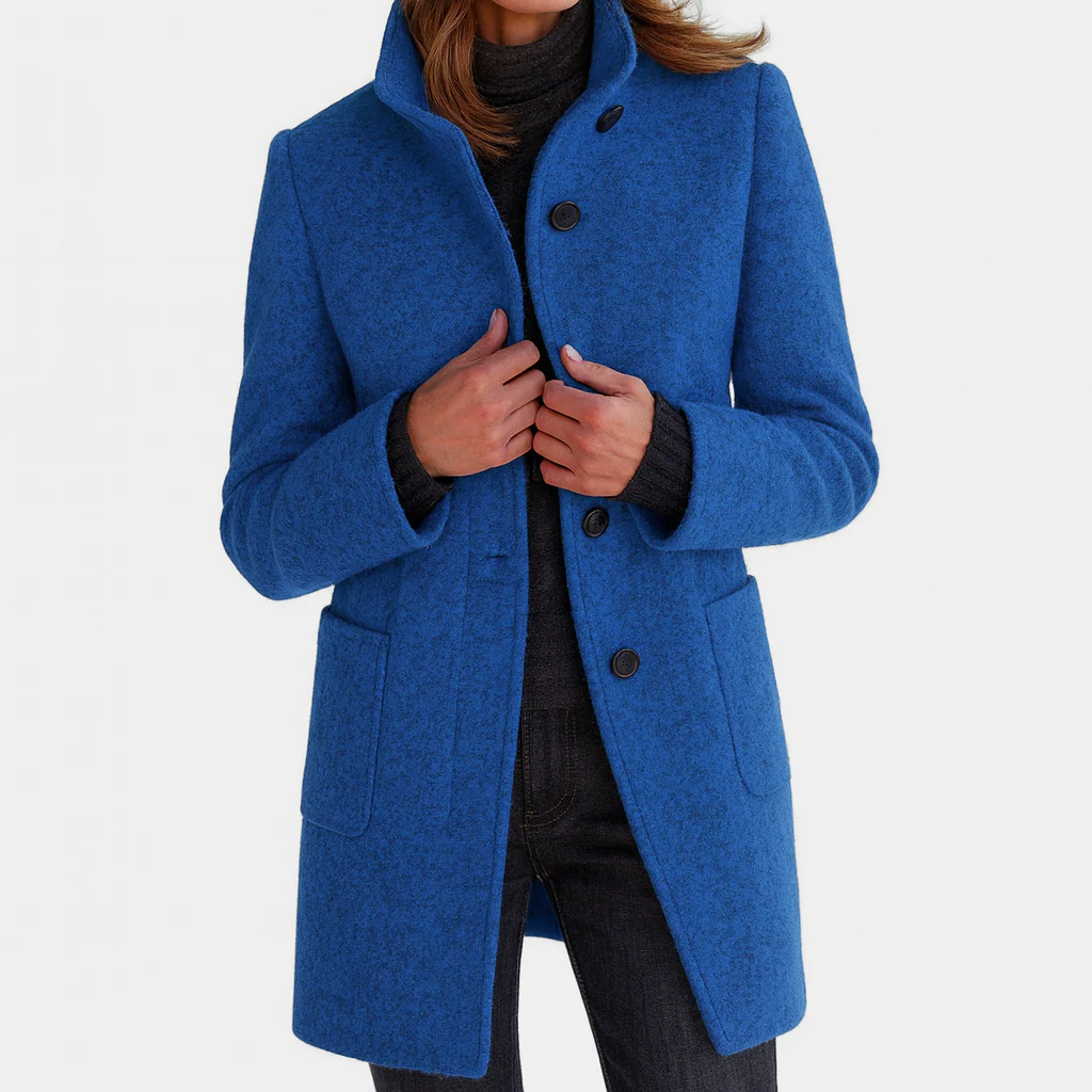 Valentina - Women's Comfortable High Collar Jacket