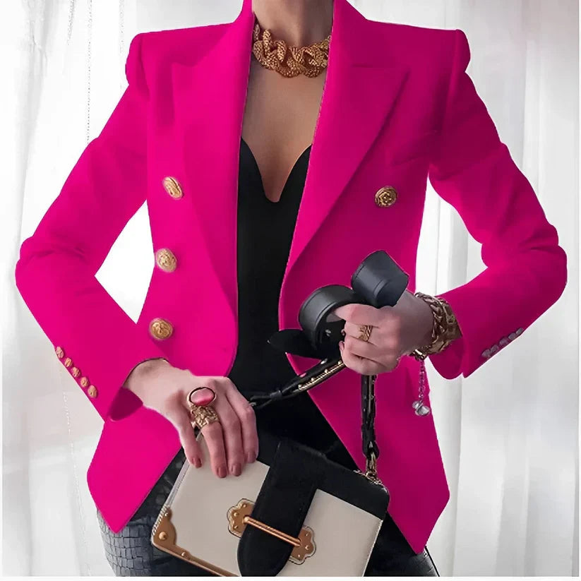 Raffaella | Tailored Blazer with Gold Buttons