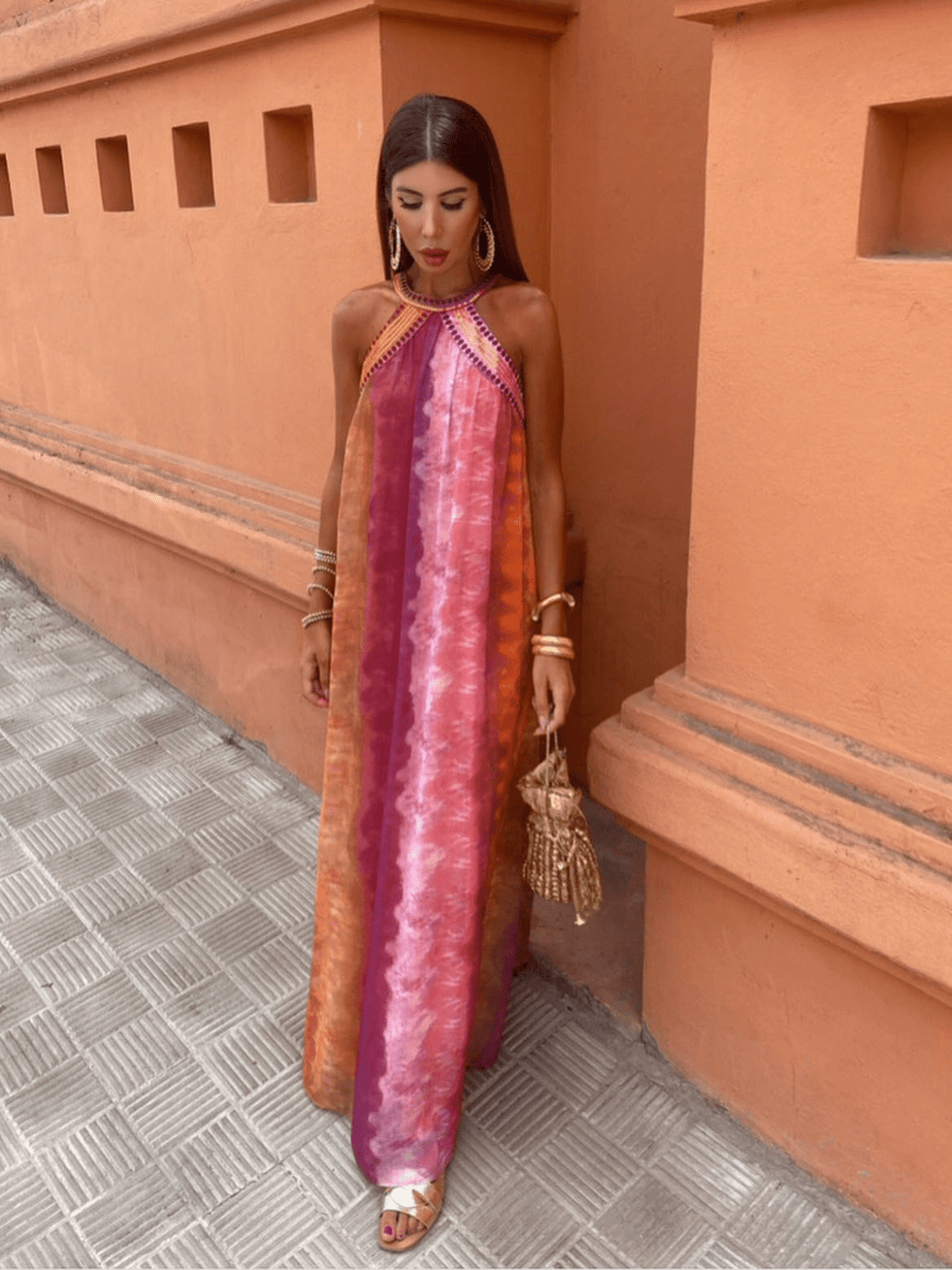 Aster | Women's Wedding Guest Ombre Dress
