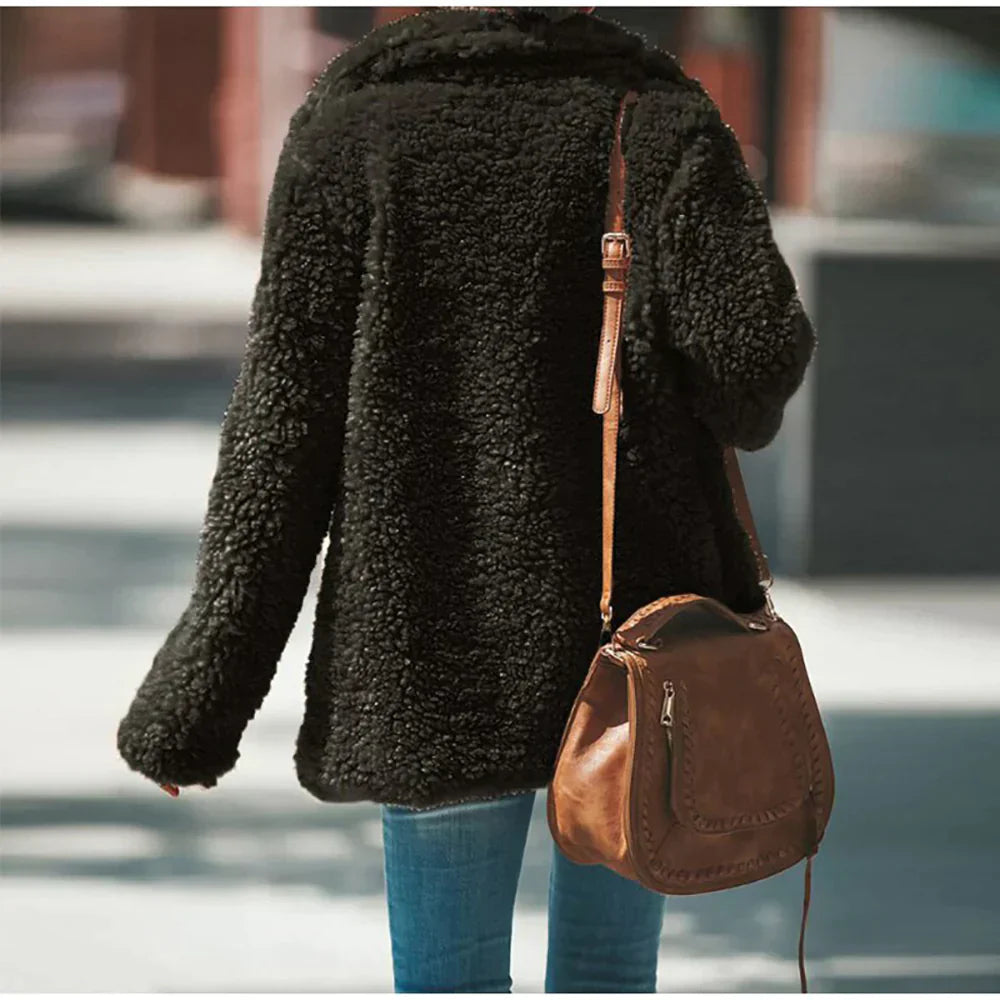 Rose | Women's Cozy Teddy Winter Jacket
