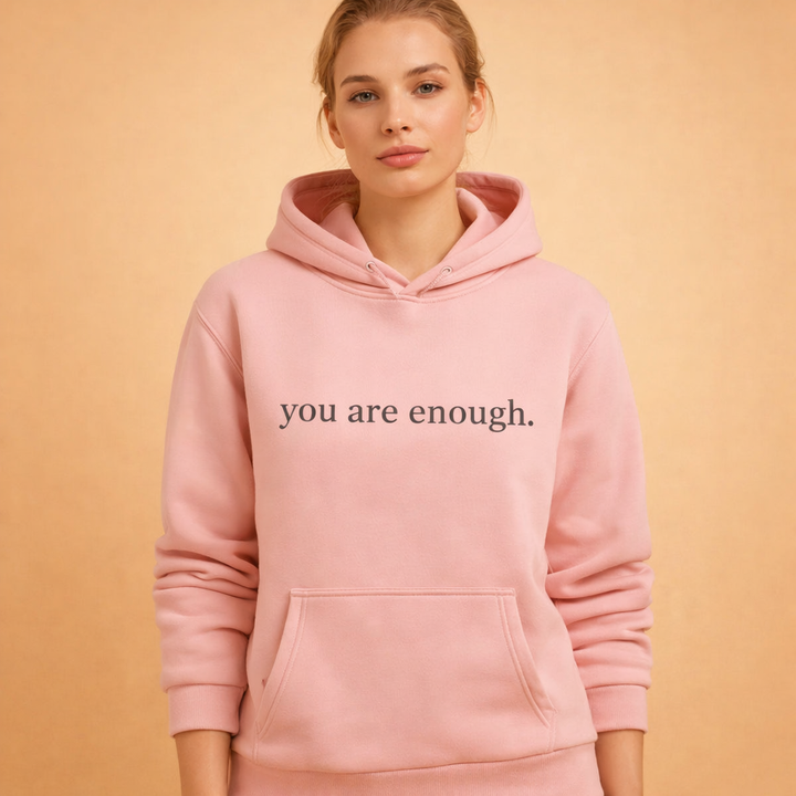 Lena | Oversized hoodie with motivational slogan