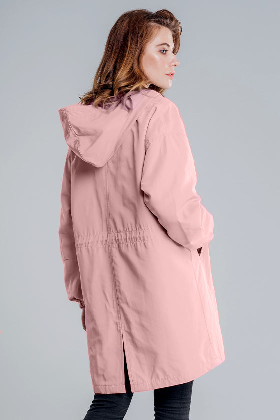 PASTEL PINK WINDBREAKER