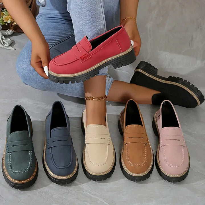 Frida™ | suede loafers Comfortable women's shoes
