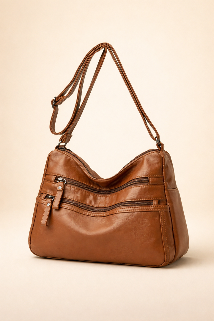Charlene | Women’s Practical Multi-Pocket Shoulder Bag