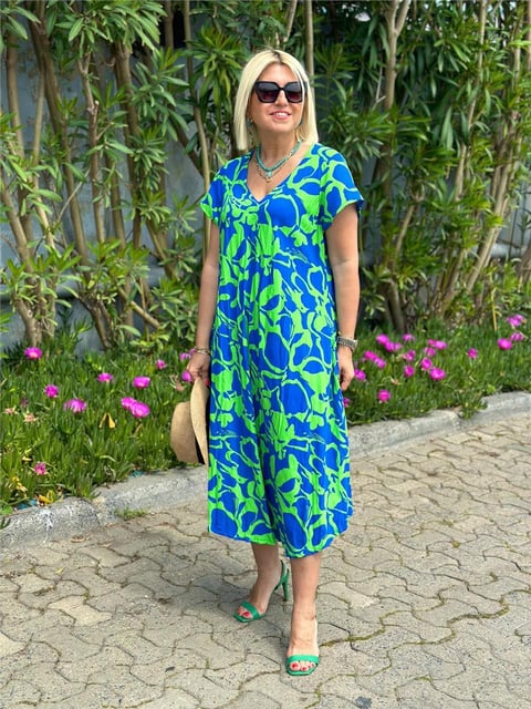 Judi | Elegant Floral Dress