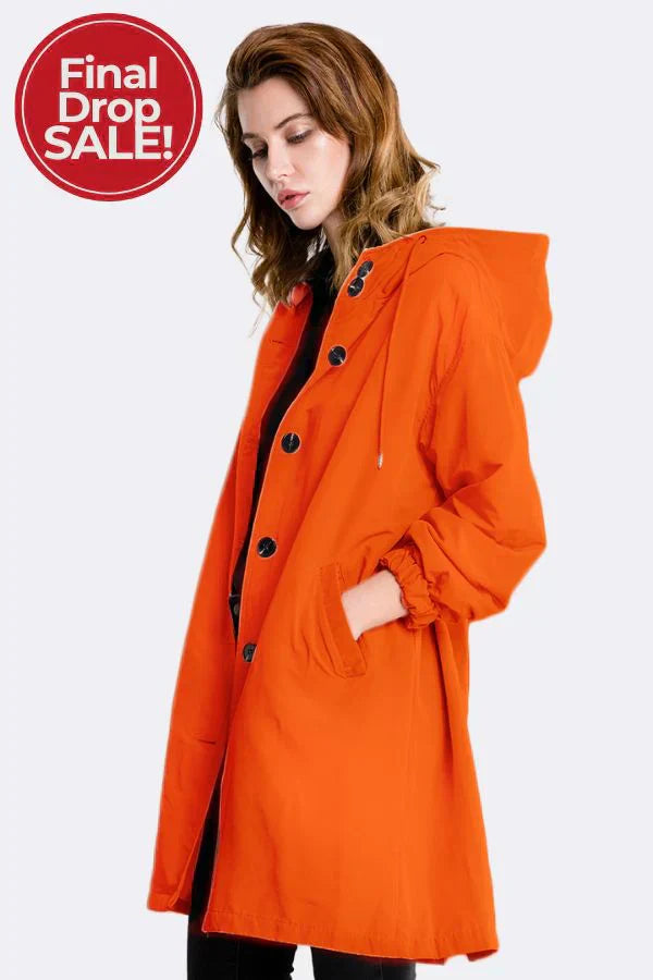 PUMPKIN ORANGE WINDBREAKER