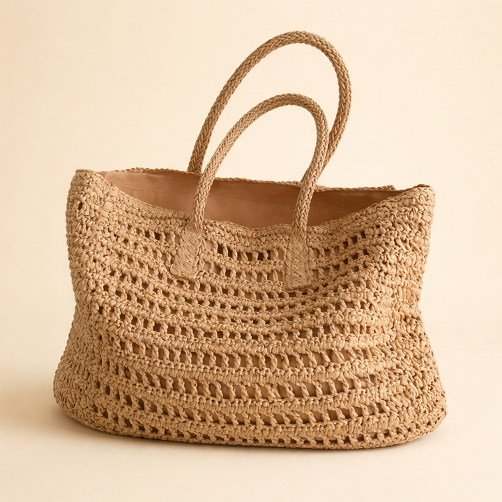 Olivia | Women’s Elegant Woven Tote Bag for Everyday Styling